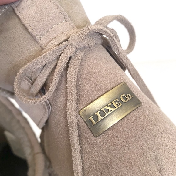 Australia Luxe Collective Joshua Shearling Boots with Beaded Bands Size 6 - Picture 11 of 16